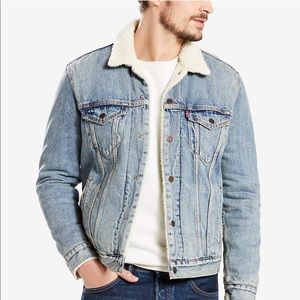 Levi's Trucker Shepra Denim Jacket Size XL